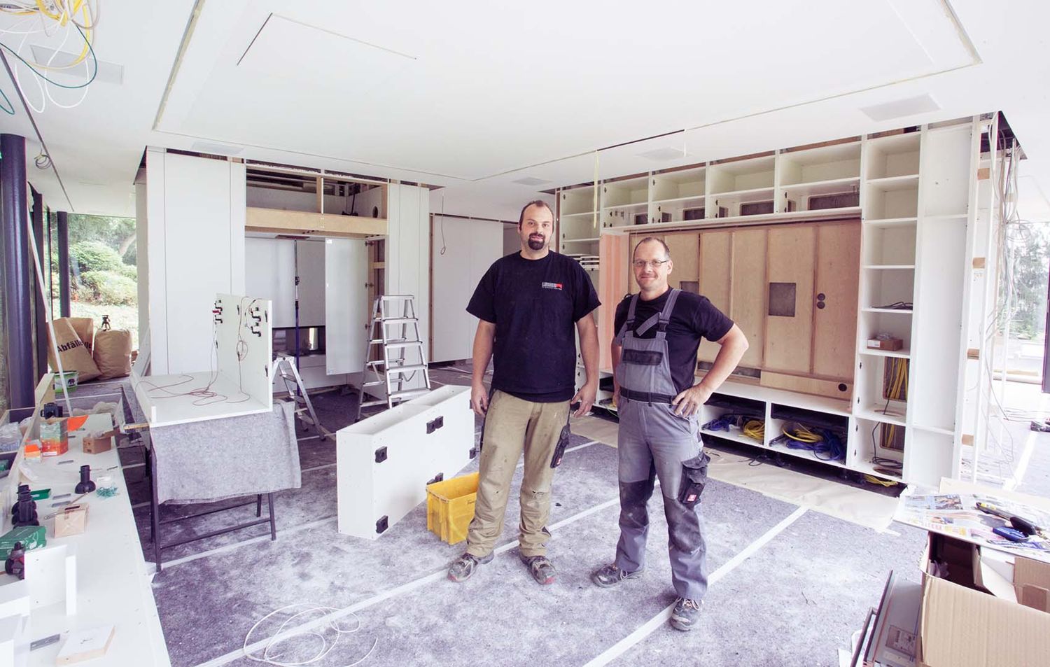 Montage beim Kunden